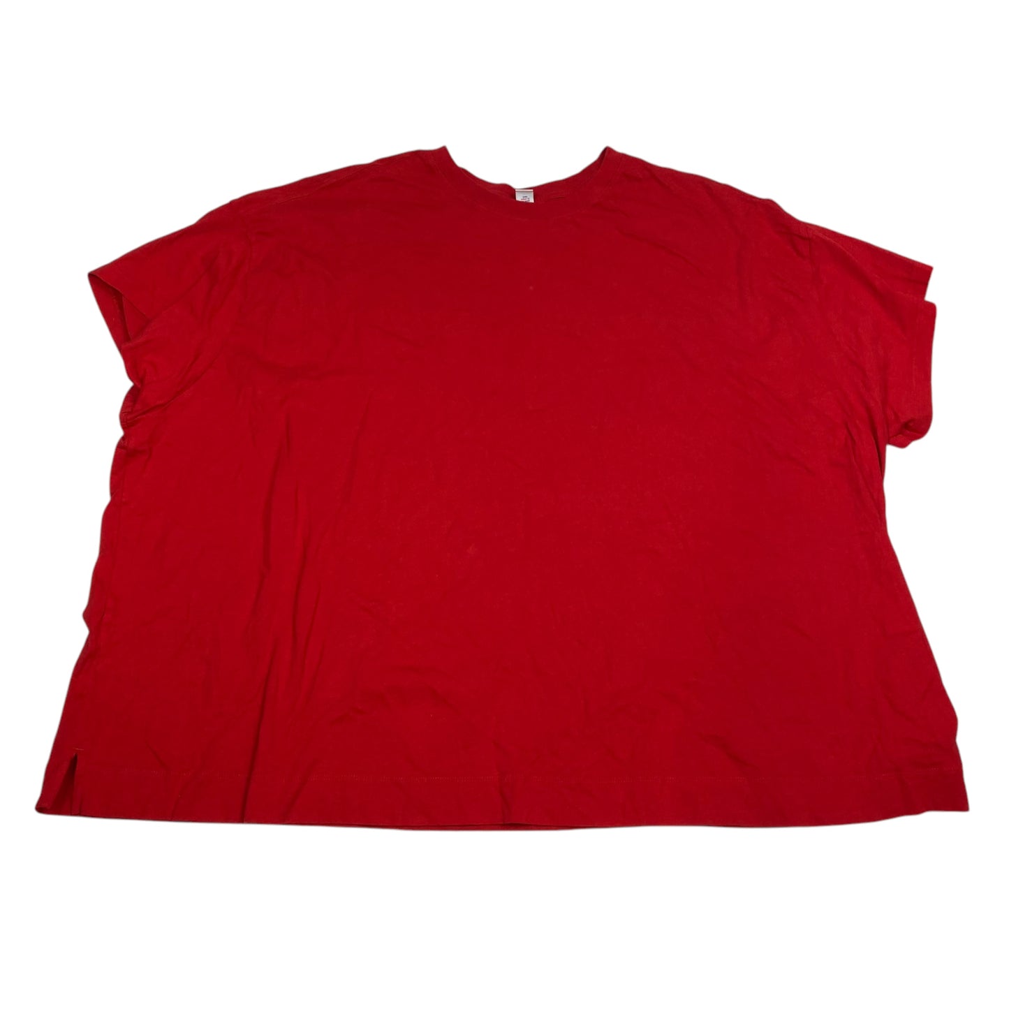 Top Short Sleeve Basic By Old Navy In Red, Size: 4x