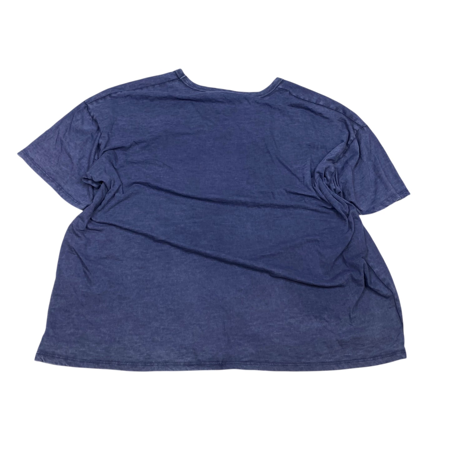 Top Short Sleeve Basic By Aerie In Blue, Size: Xxl