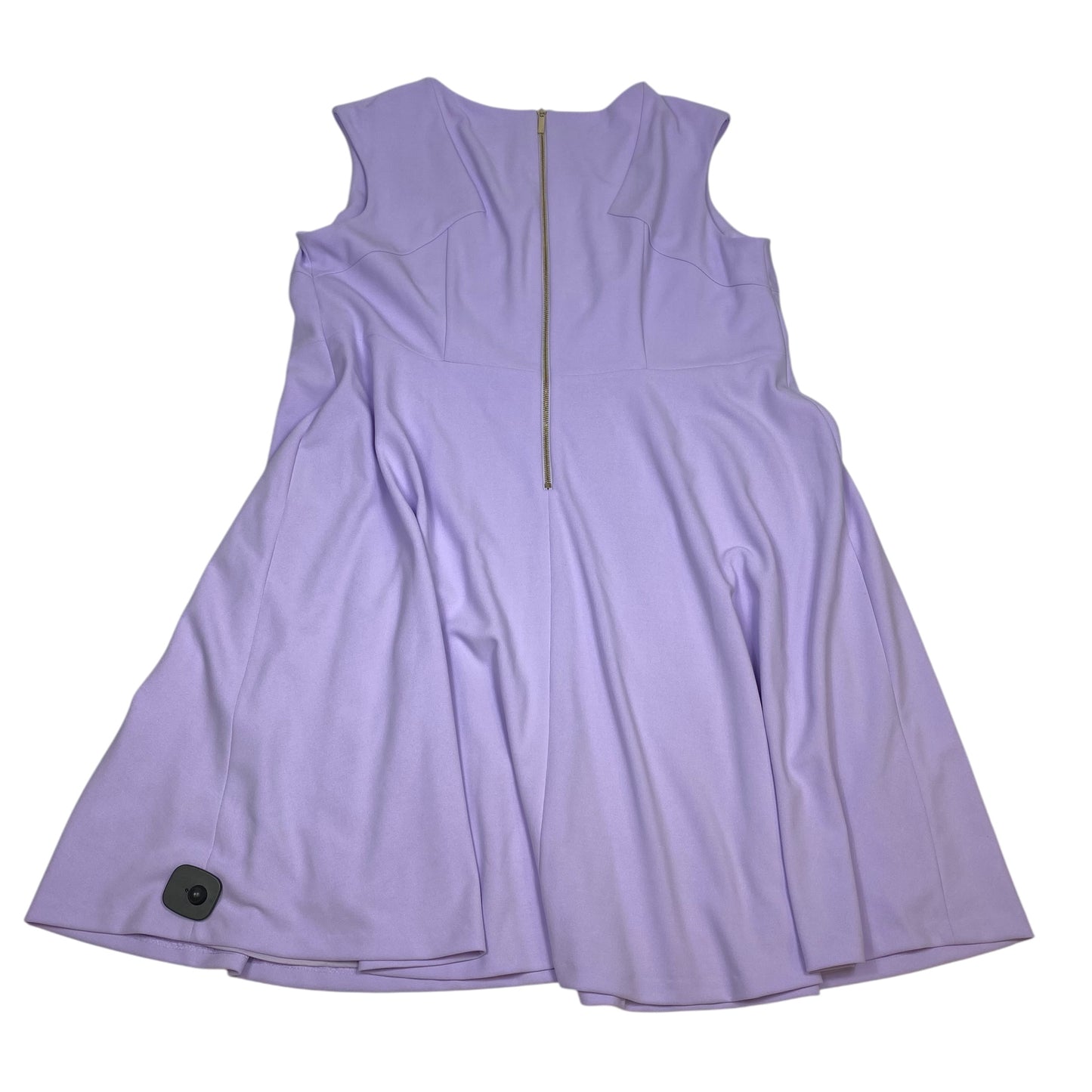 Dress Work By Calvin Klein In Purple, Size: 22