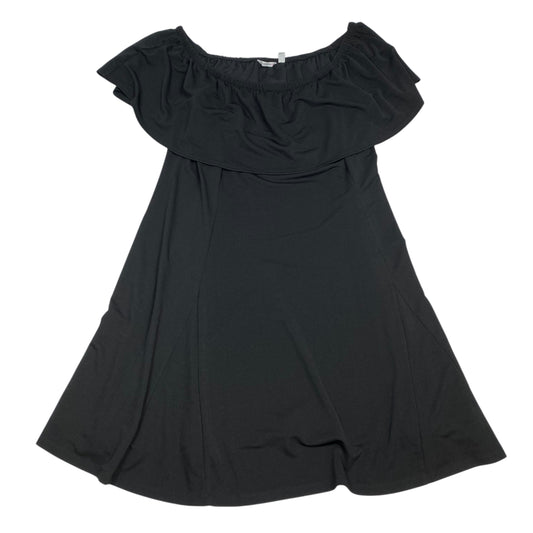 Dress Casual Midi By Isaac Mizrahi In Black, Size: 2x