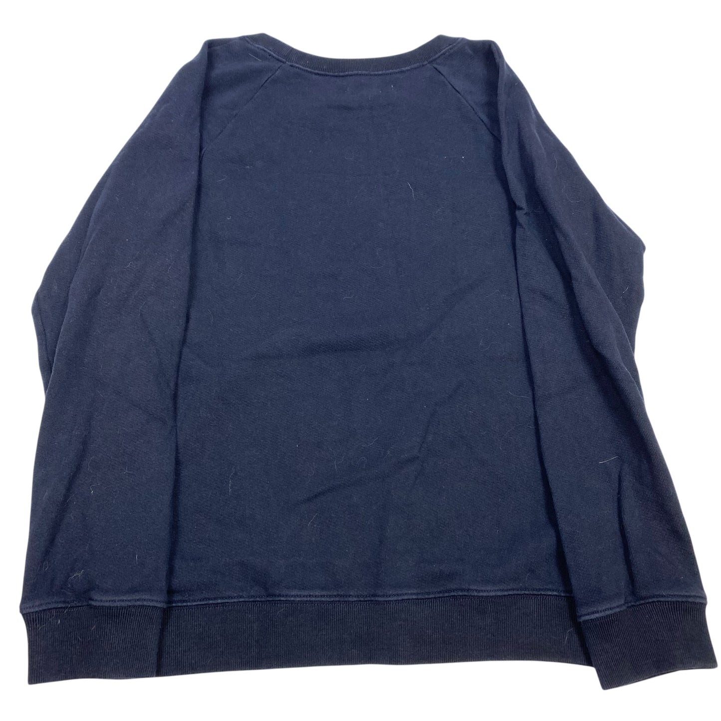 Sweatshirt Crewneck By Madewell In Navy, Size: M