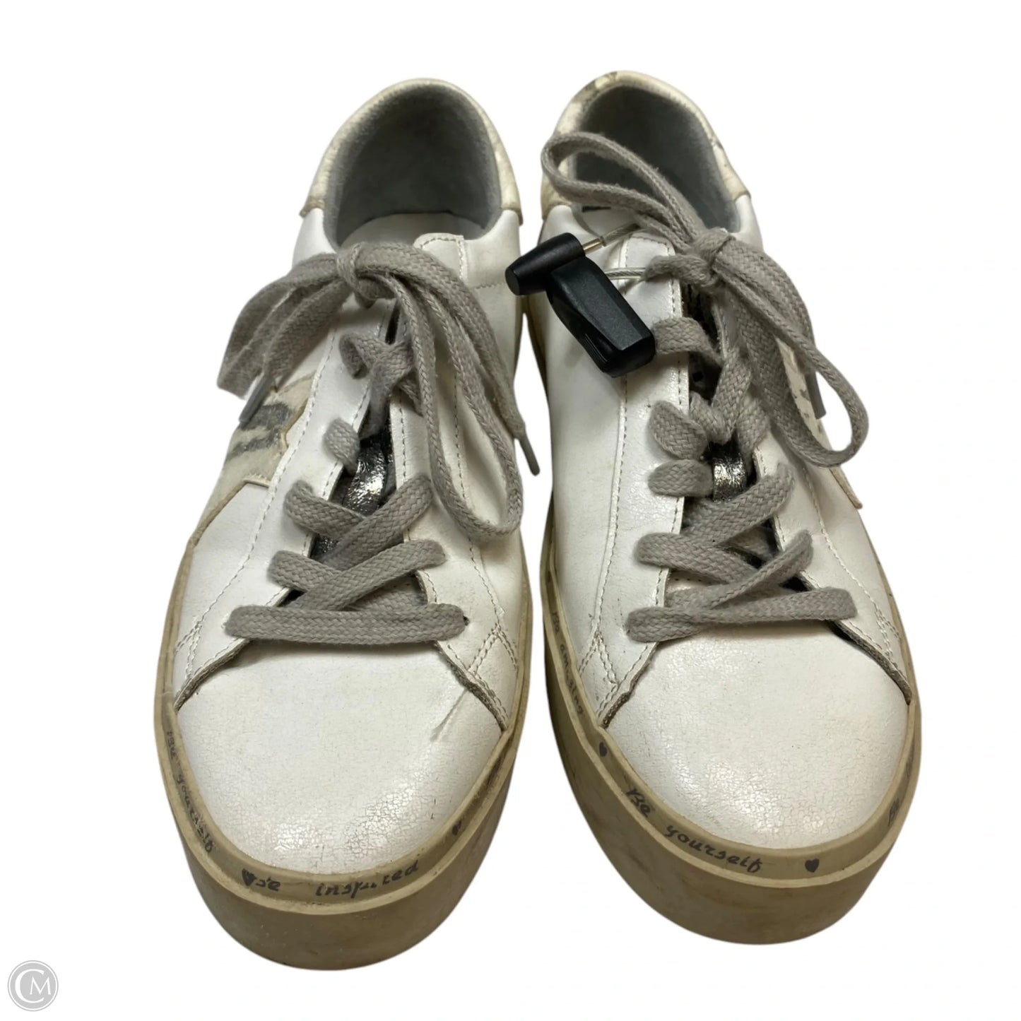 Shoes Sneakers By Shu Shop In White, Size: 8.5