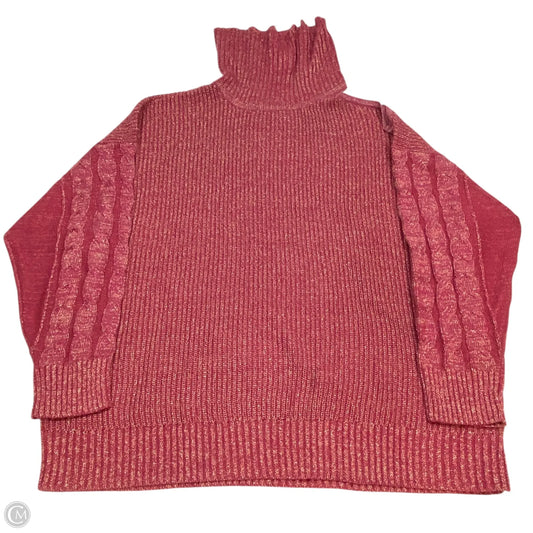 Sweater By Torrid In Pink, Size: 3x