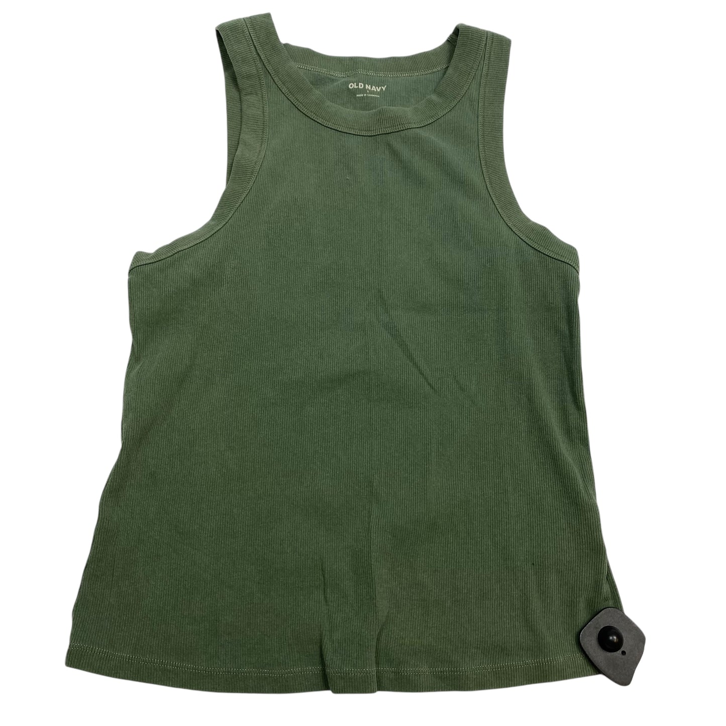 Top Sleeveless Basic By Old Navy In Green, Size: L