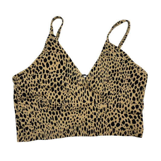 Top Sleeveless Basic By Brandy Melville In Animal Print, Size: S