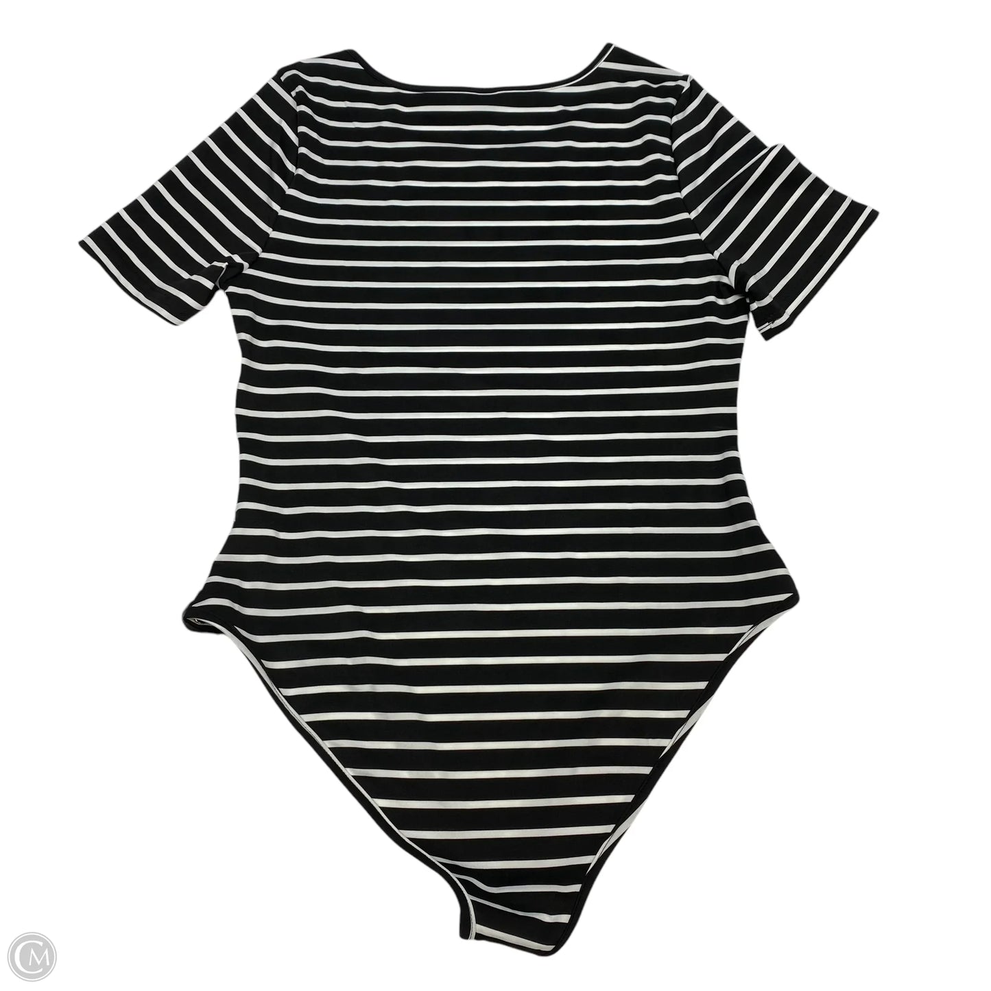 Bodysuit By Shein In Black & White, Size: Xl