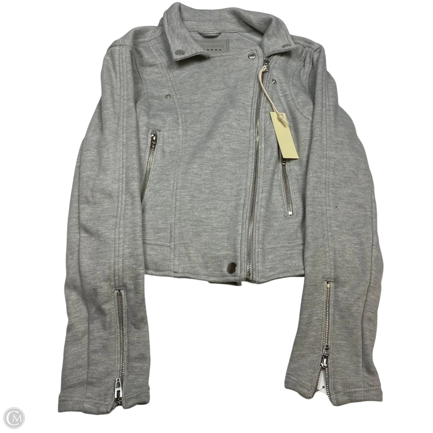 Jacket Moto By Blanknyc In Grey, Size: M