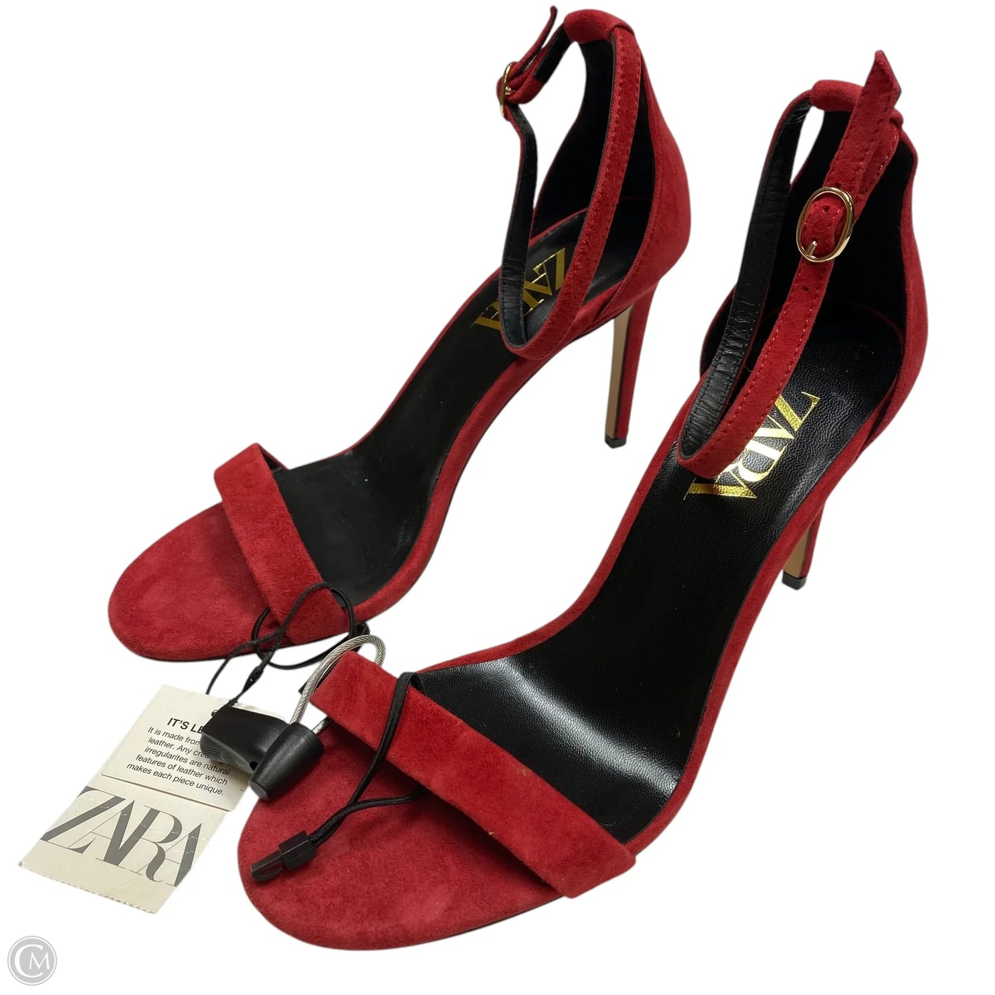 Shoes Heels Stiletto By Zara In Red, Size: 11