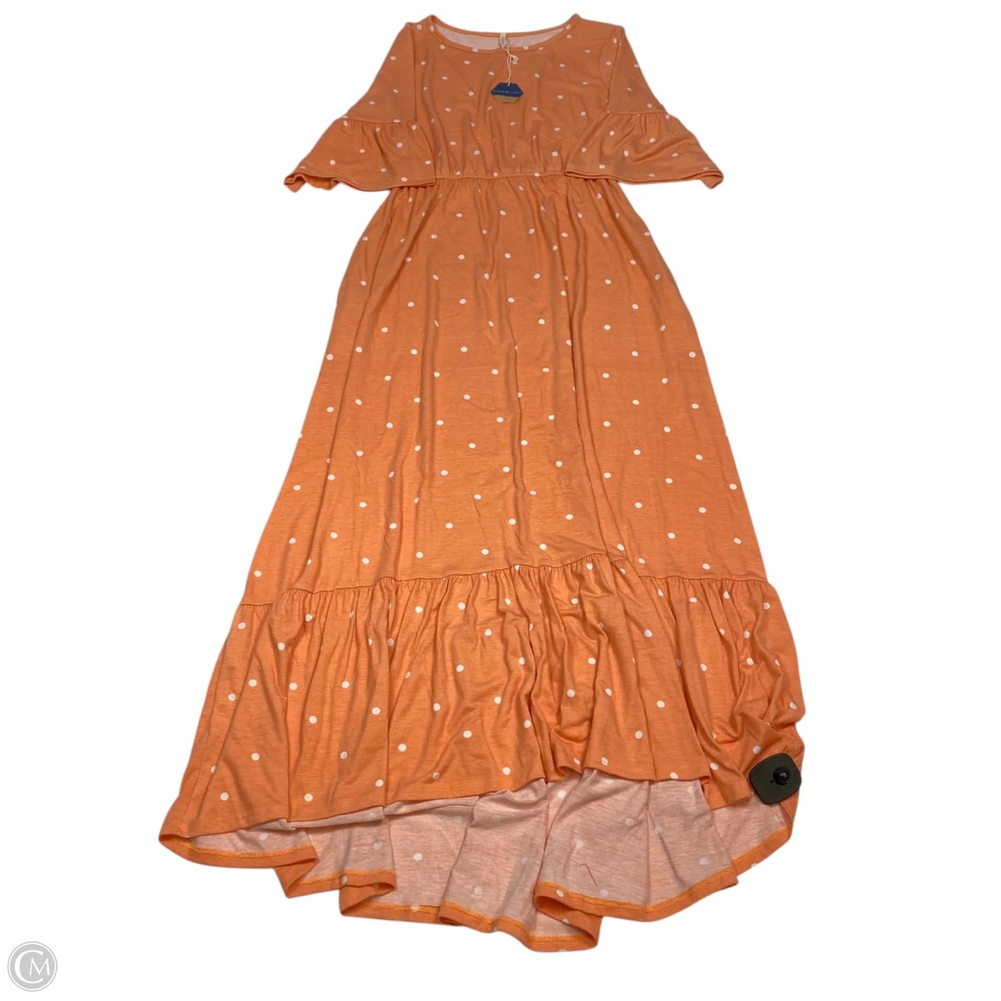 Dress Casual Maxi By Pink Blush In Orange, Size: M