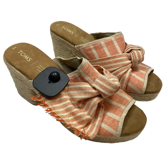 Sandals Heels Block By Toms  Size: 8