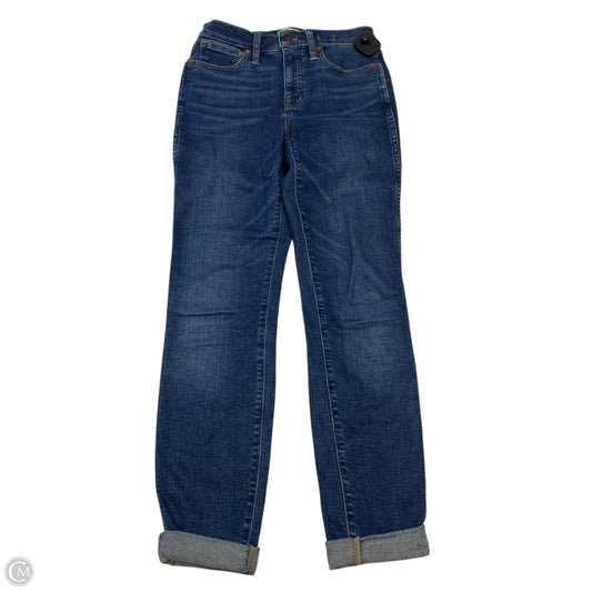 Jeans Skinny By Madewell In Blue Denim, Size: 2