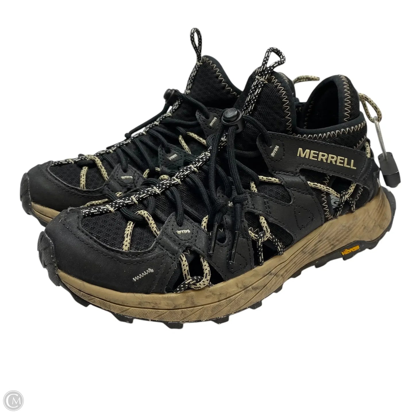 Shoes Athletic By Merrell In Black, Size: 9.5