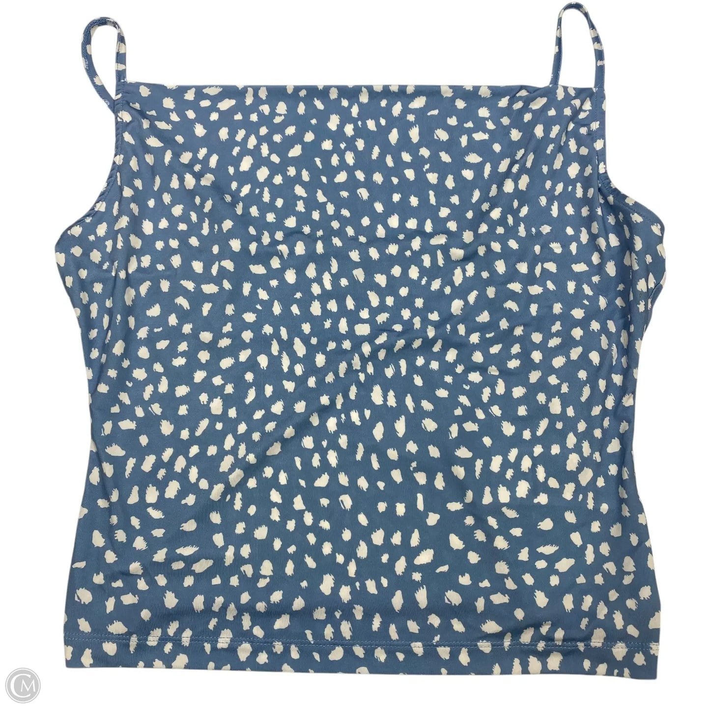 Top Sleeveless Basic By Urban Outfitters In Blue & White, Size: S