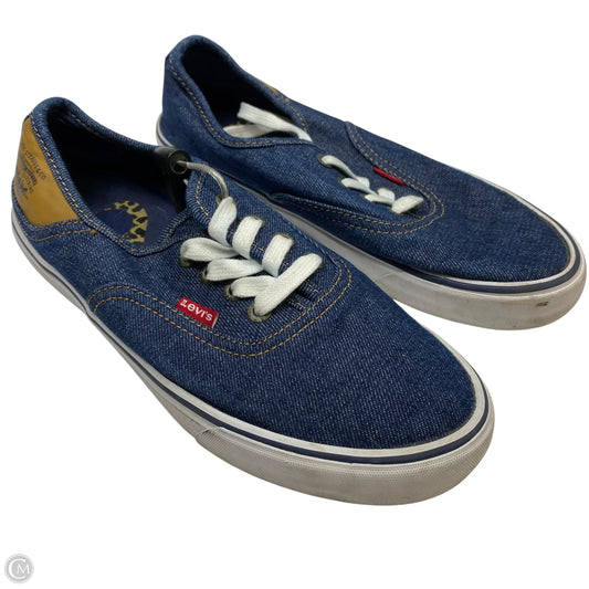 Shoes Sneakers By Levis In Blue, Size: 8