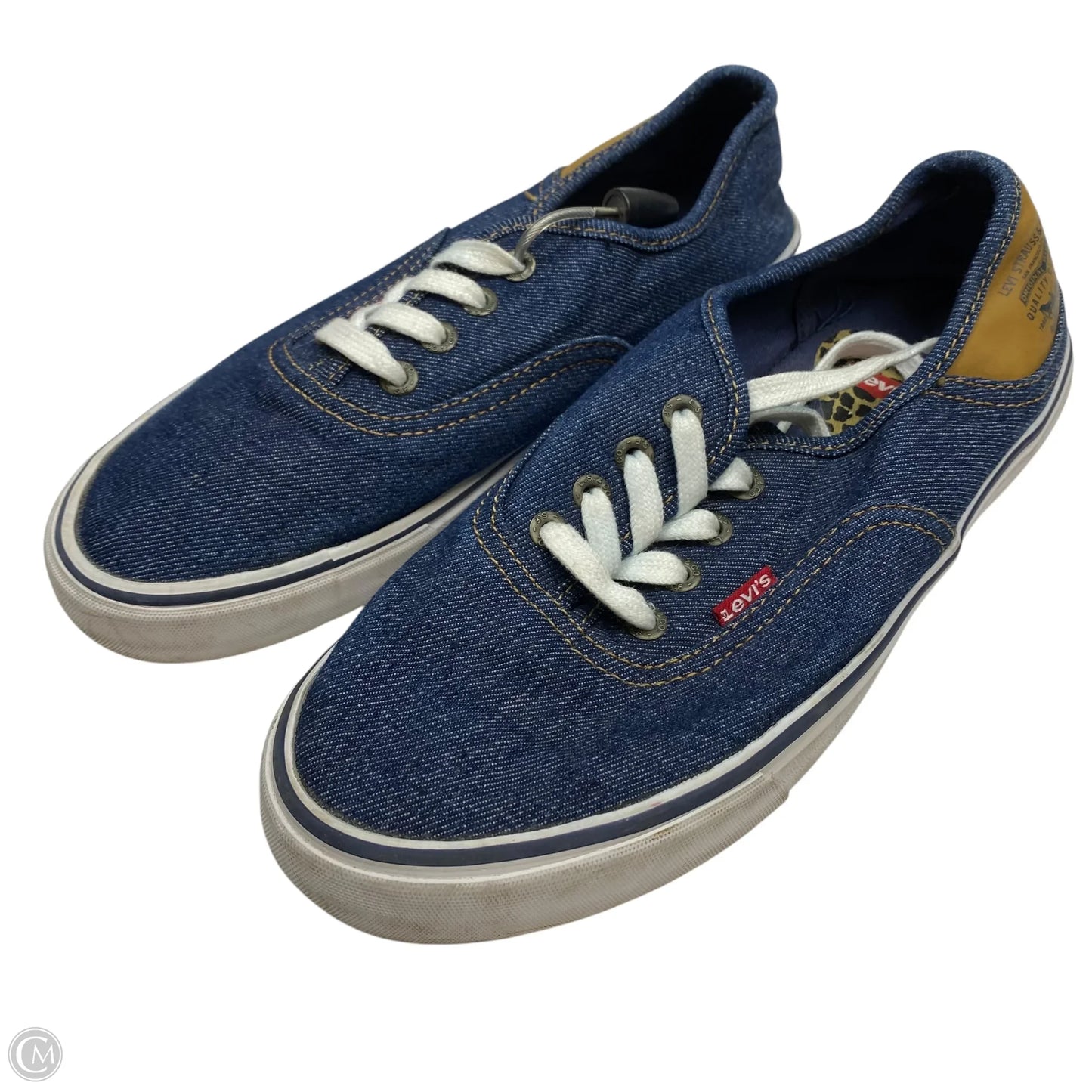 Shoes Sneakers By Levis In Blue, Size: 8