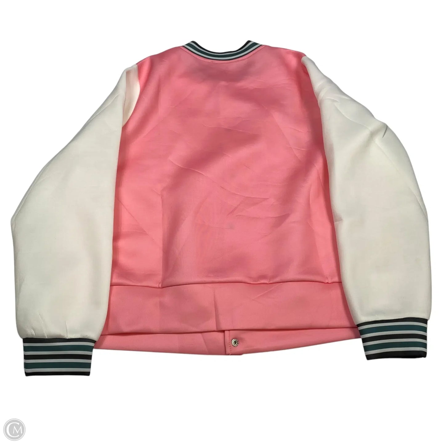 Jacket Other By Lovely Wholesale In Pink & White, Size: 1x