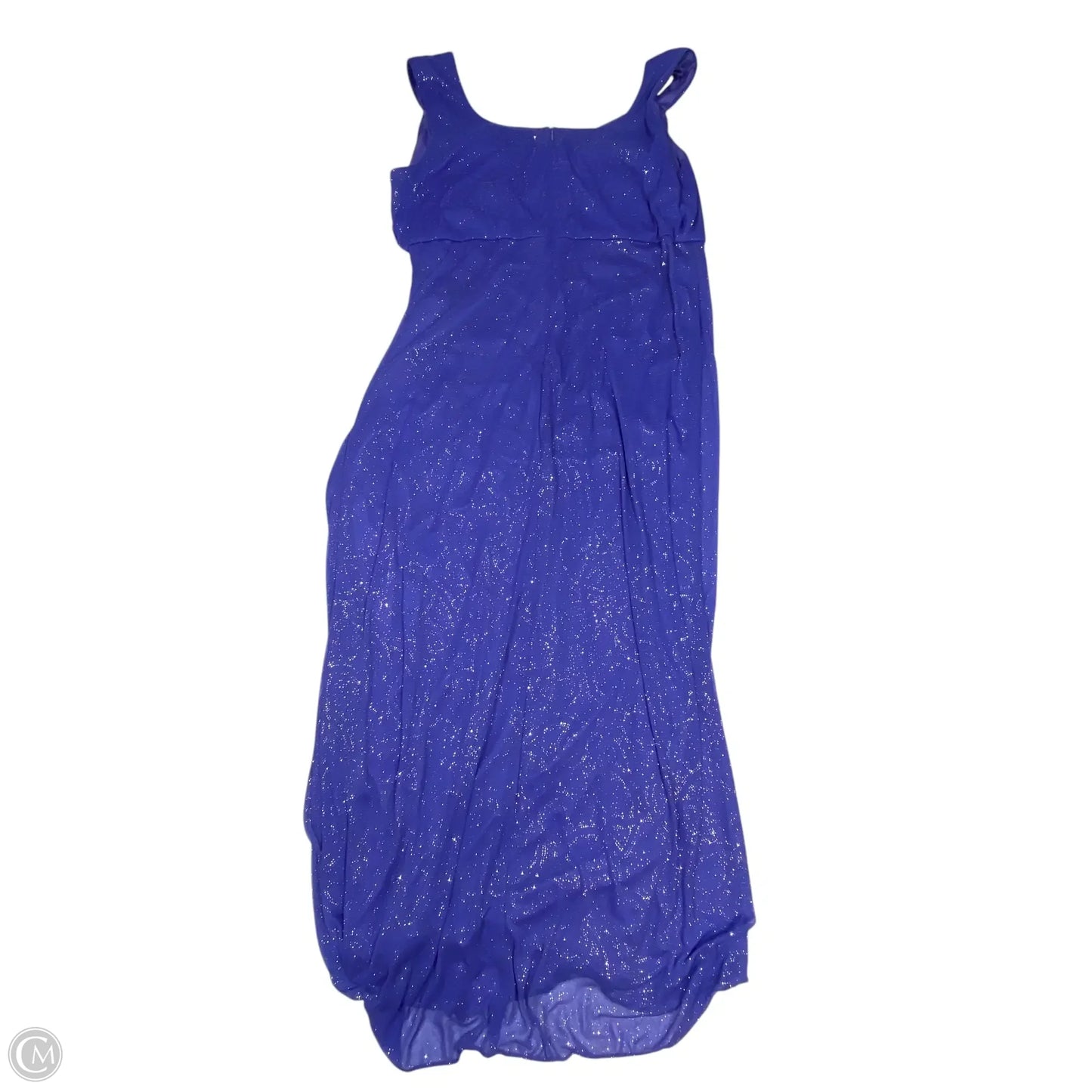 Dress Party Long By R And M Richards In Purple, Size: 1x