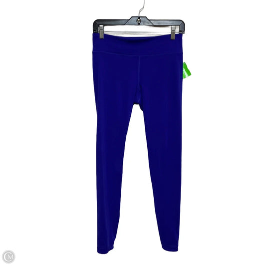 Athletic Leggings By Under Armour In Blue, Size: S