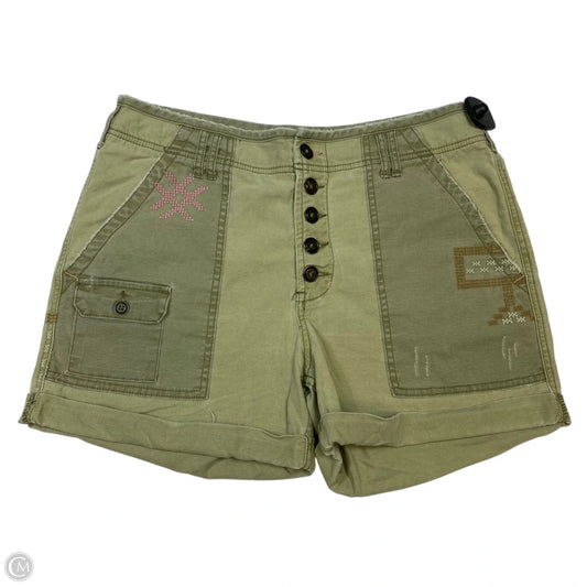 Shorts By Pilcro In Green, Size: 14