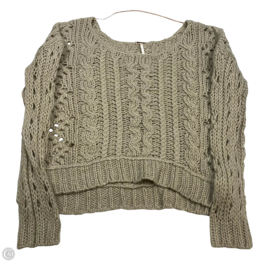 Sweater By Free People In Taupe, Size: S