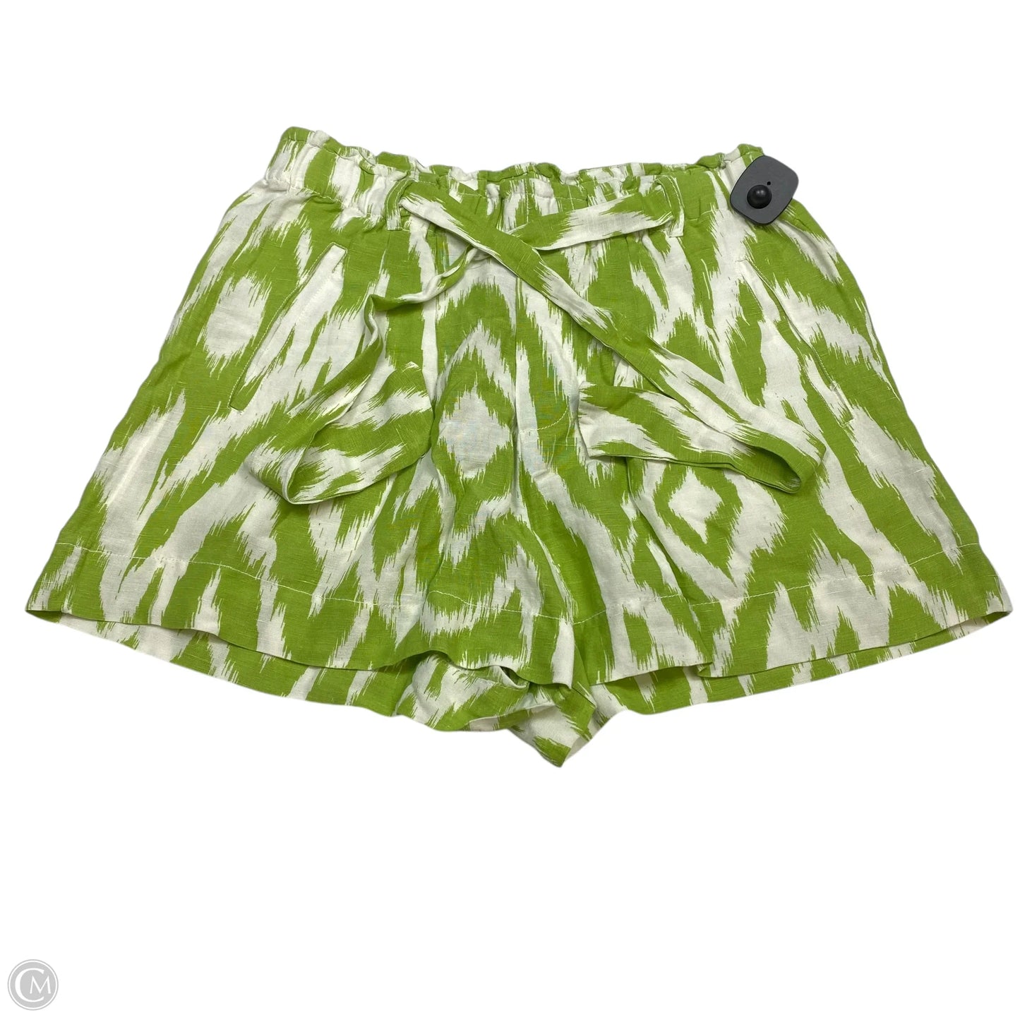 Shorts By Anthropologie In Green & White, Size: M