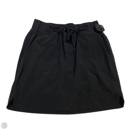 Athletic Skort By Athleta In Black, Size: M