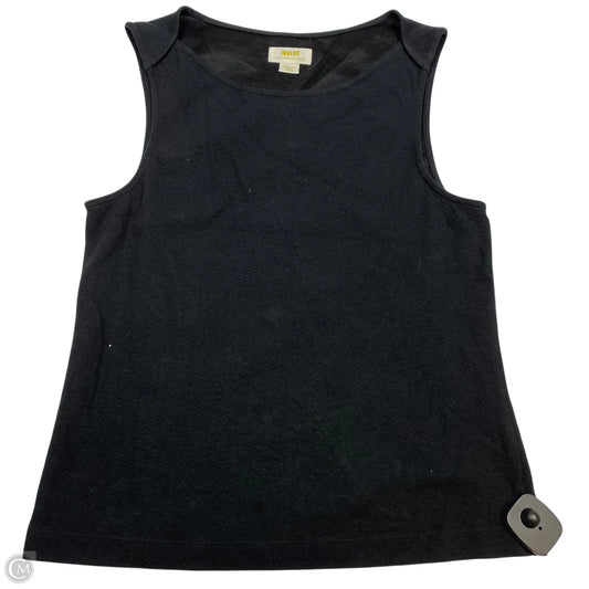 Top Sleeveless Basic By Maeve In Black, Size: M