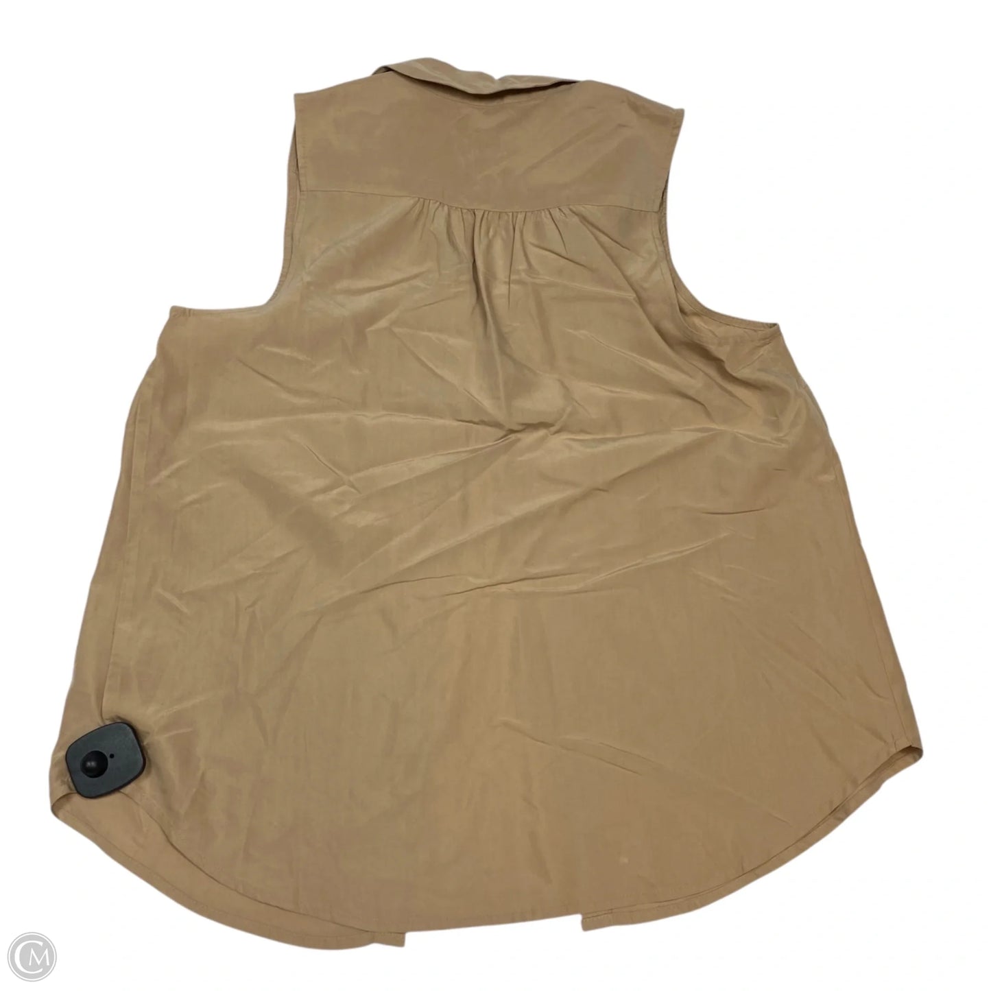 Top Sleeveless By A New Day In Tan, Size: M