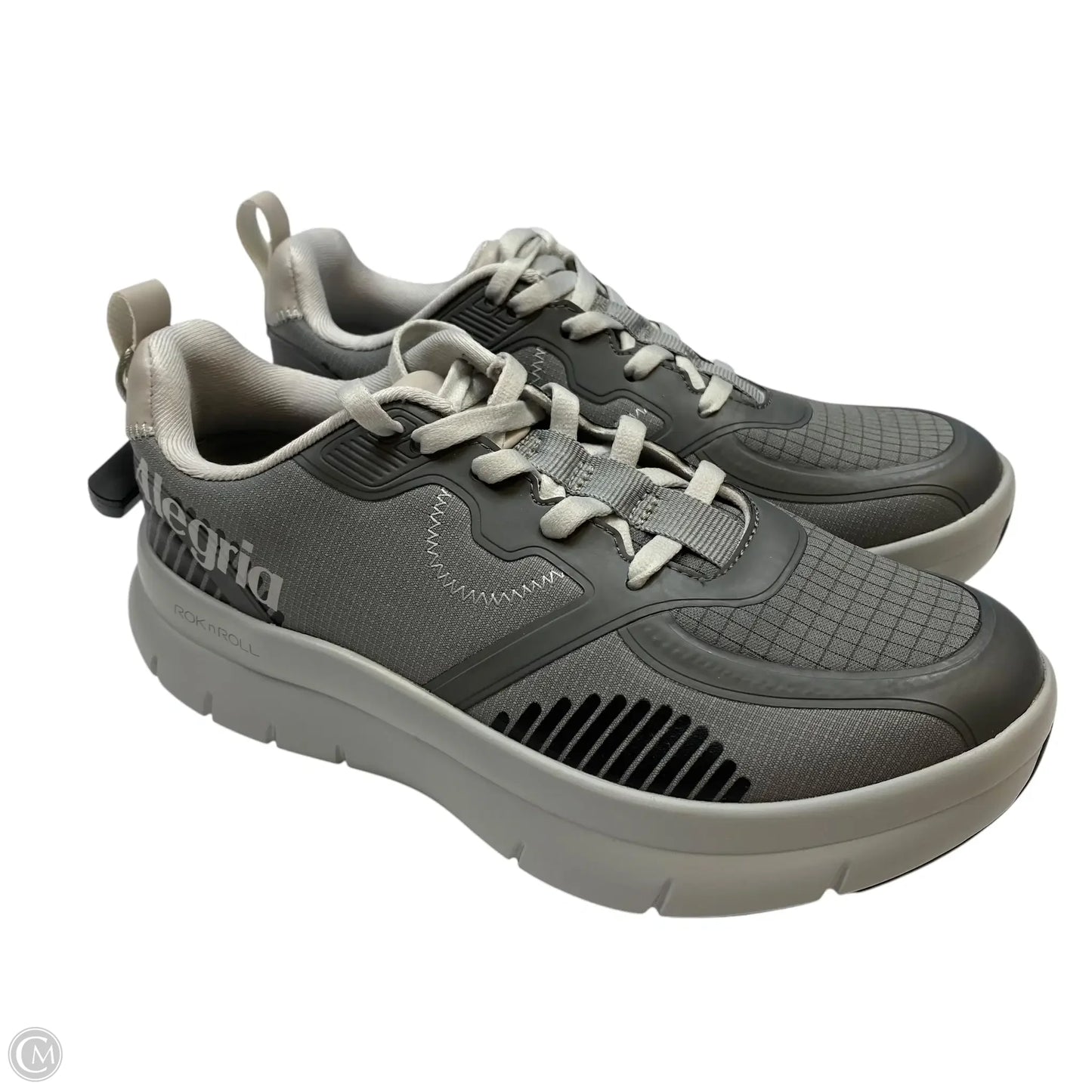 Shoes Athletic By Alegria In Grey, Size: 6