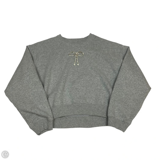 Sweatshirt Crewneck By American Eagle In Grey, Size: M