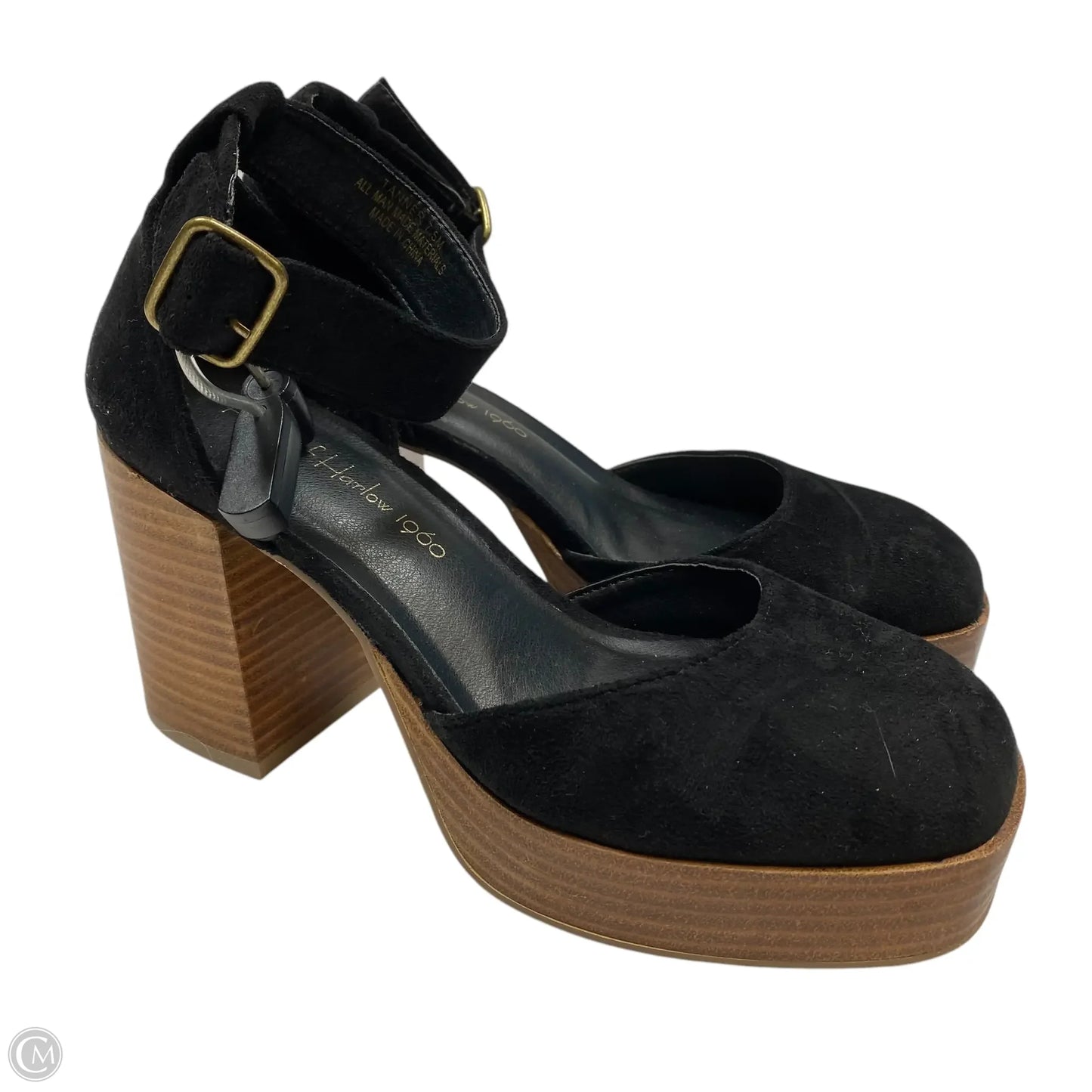 Shoes Heels Block By House Of Harlow In Black, Size: 7.5