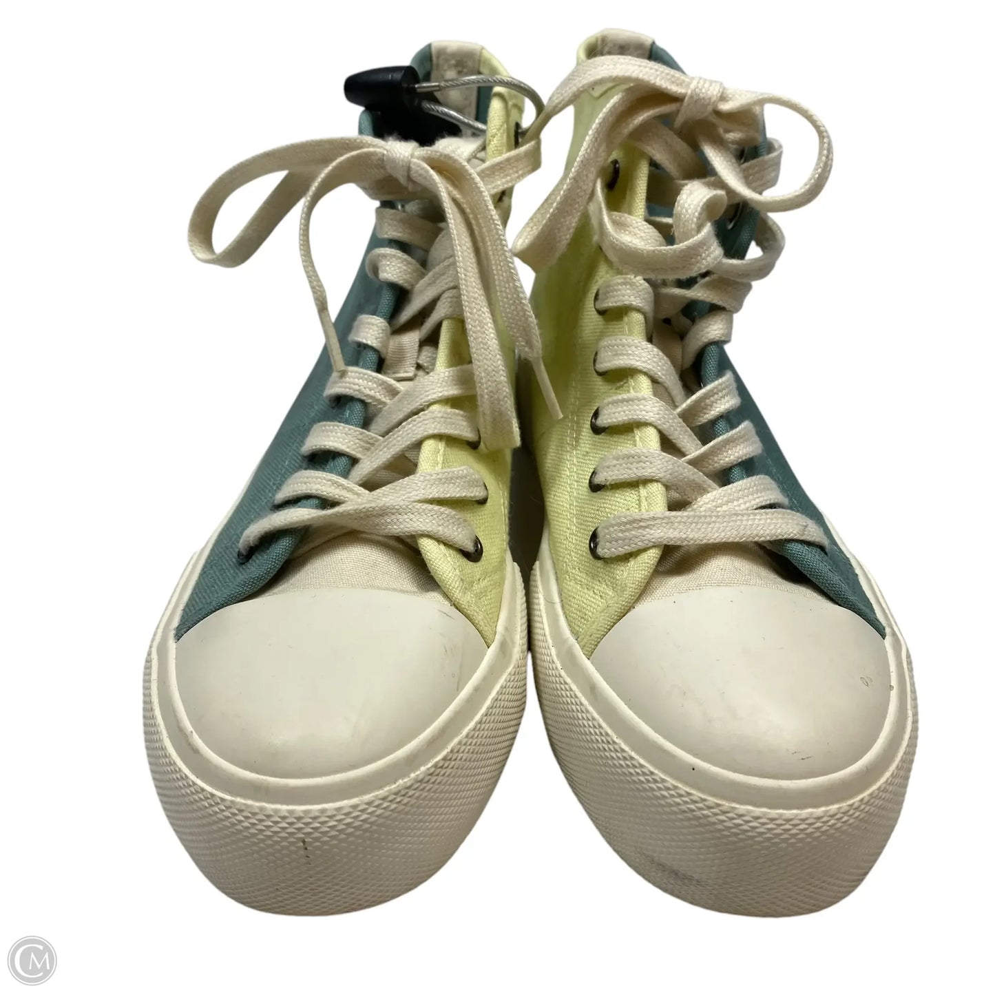 Shoes Sneakers By American Eagle In Cream & Green, Size: 8