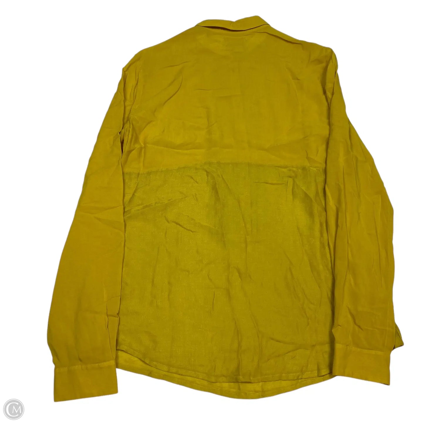 Top Long Sleeve By Maeve In Yellow, Size: S