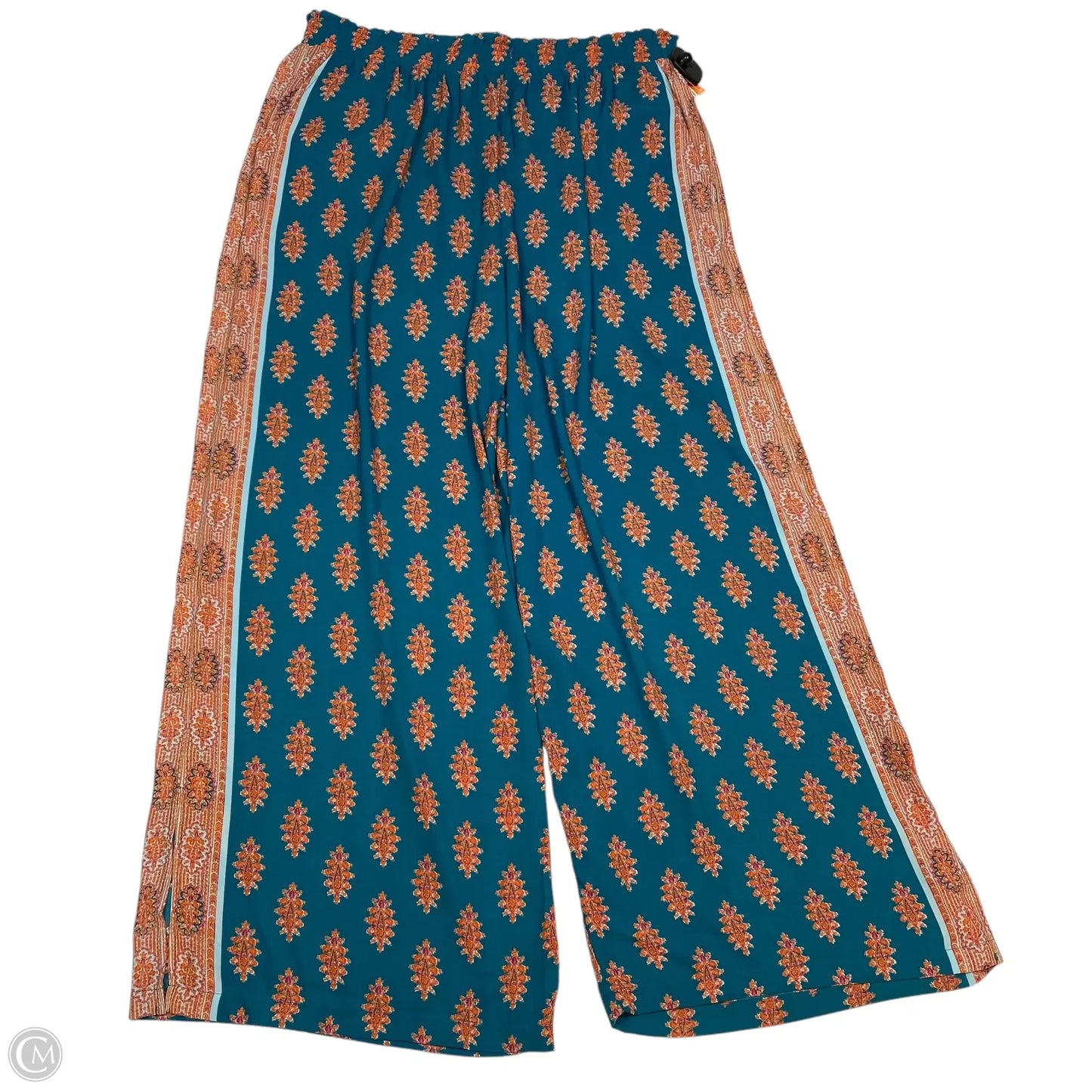 Pants Wide Leg By Rose And Olive In Teal, Size: Xl