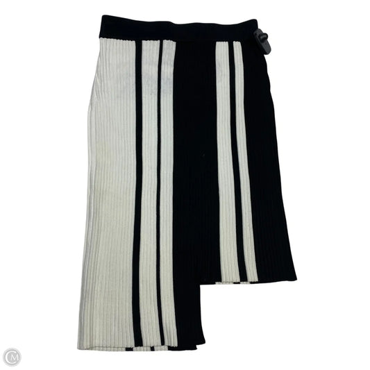 Skirt Mini & Short By Ph5 In Black & White, Size: Xs