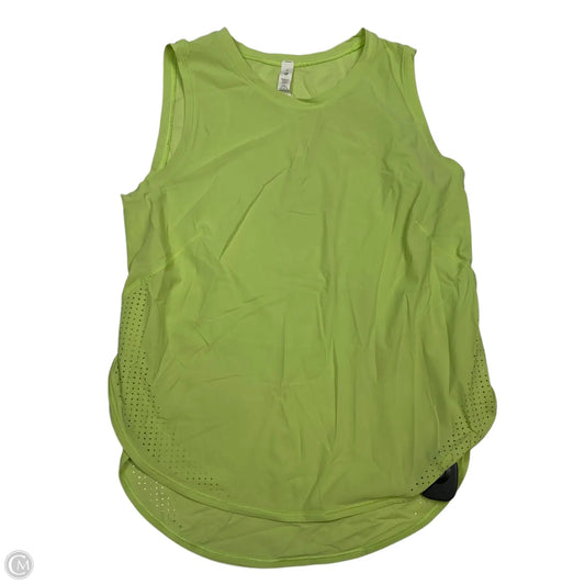 Athletic Tank Top By Lululemon In Green, Size: S