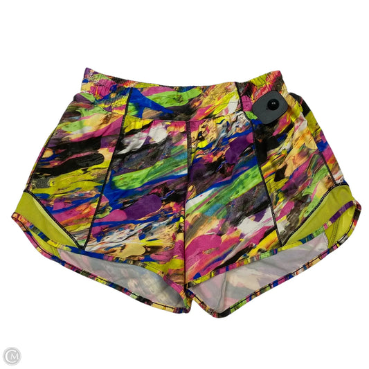 Athletic Shorts By Lululemon In Multi-colored, Size: S