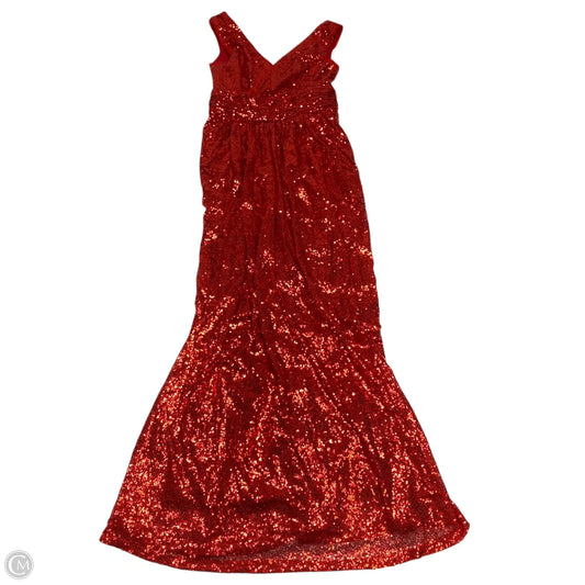 Dress Party Long By Kate Kasin In Red, Size: M