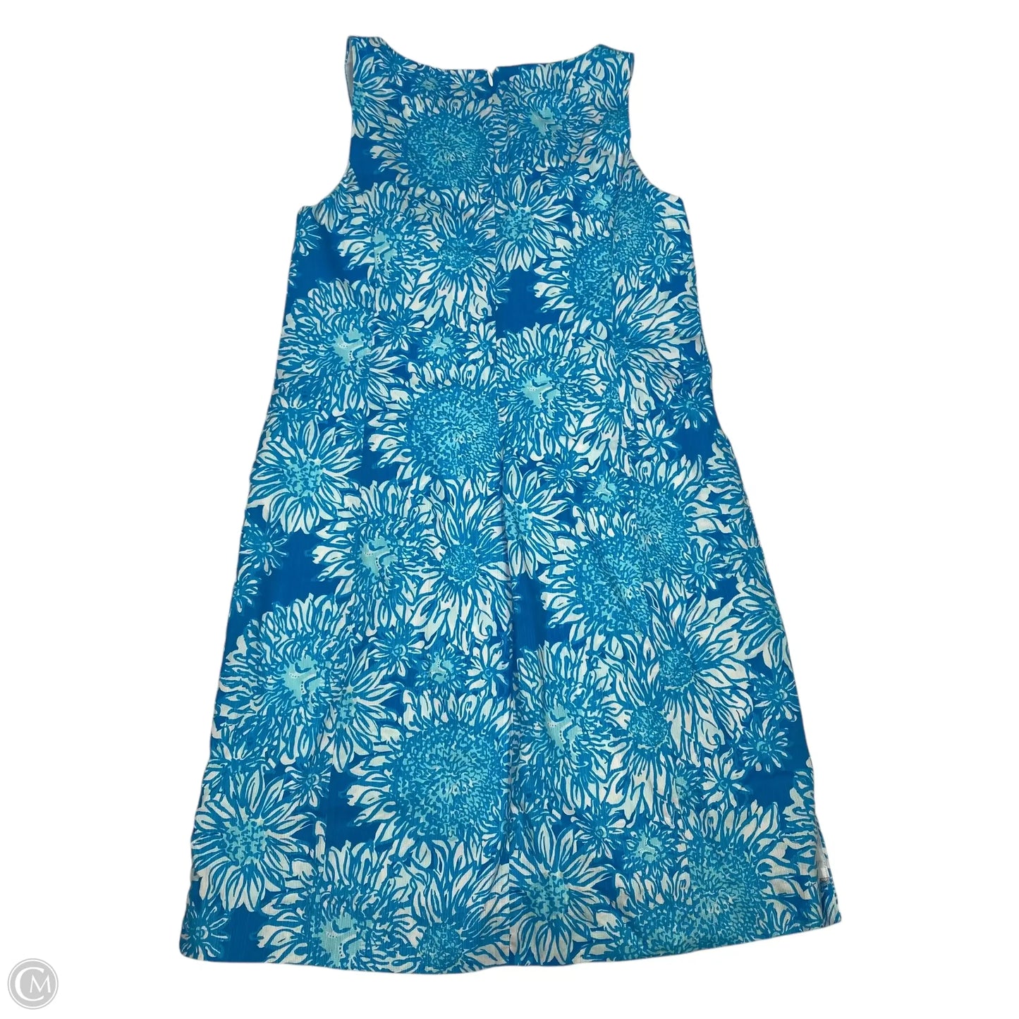 Dress Designer By Lilly Pulitzer In Blue & White, Size: S