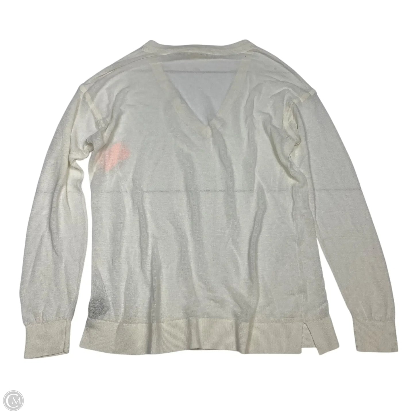 Top Long Sleeve By Maeve In Cream, Size: S