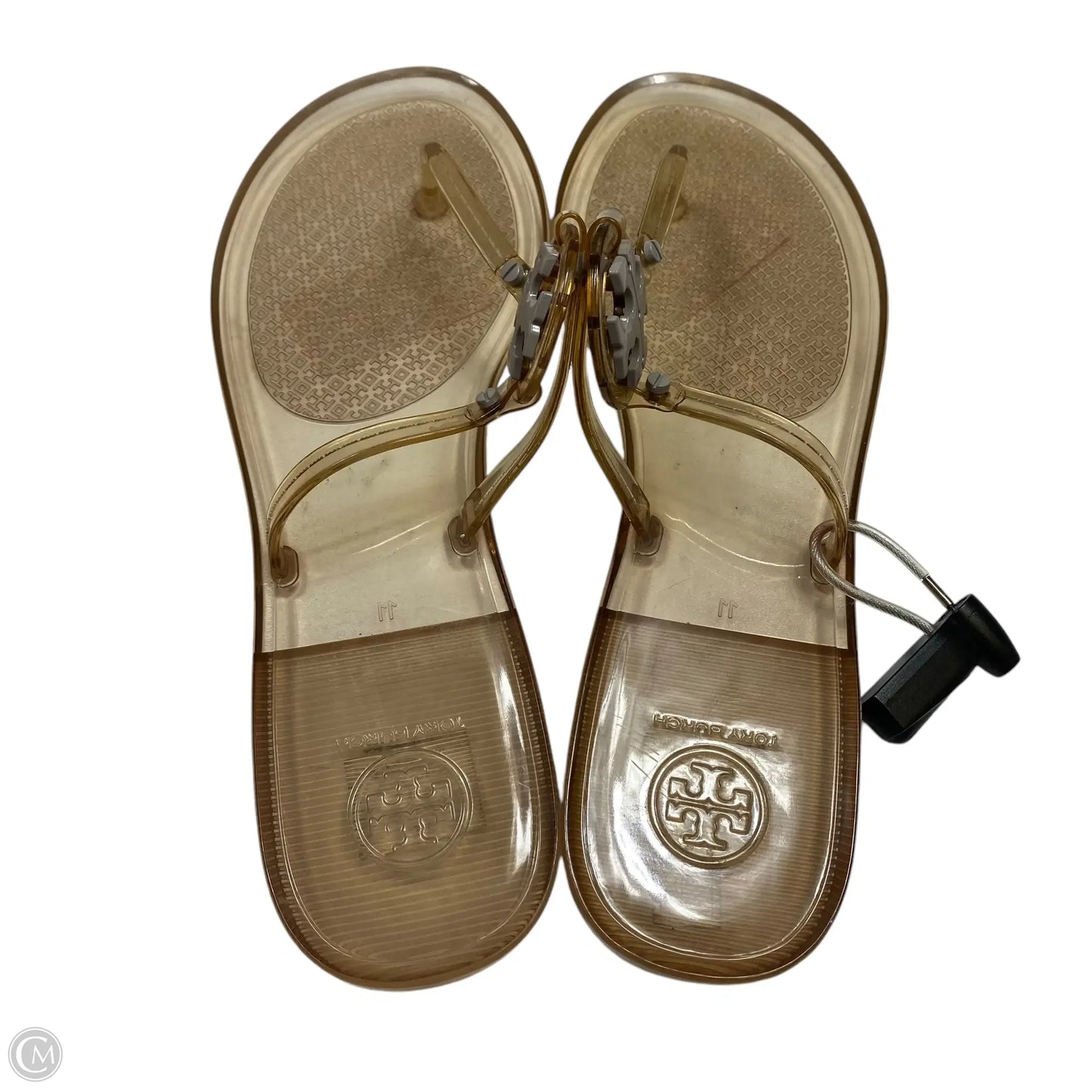 Sandals Designer By Tory Burch In Tan, Size: 11