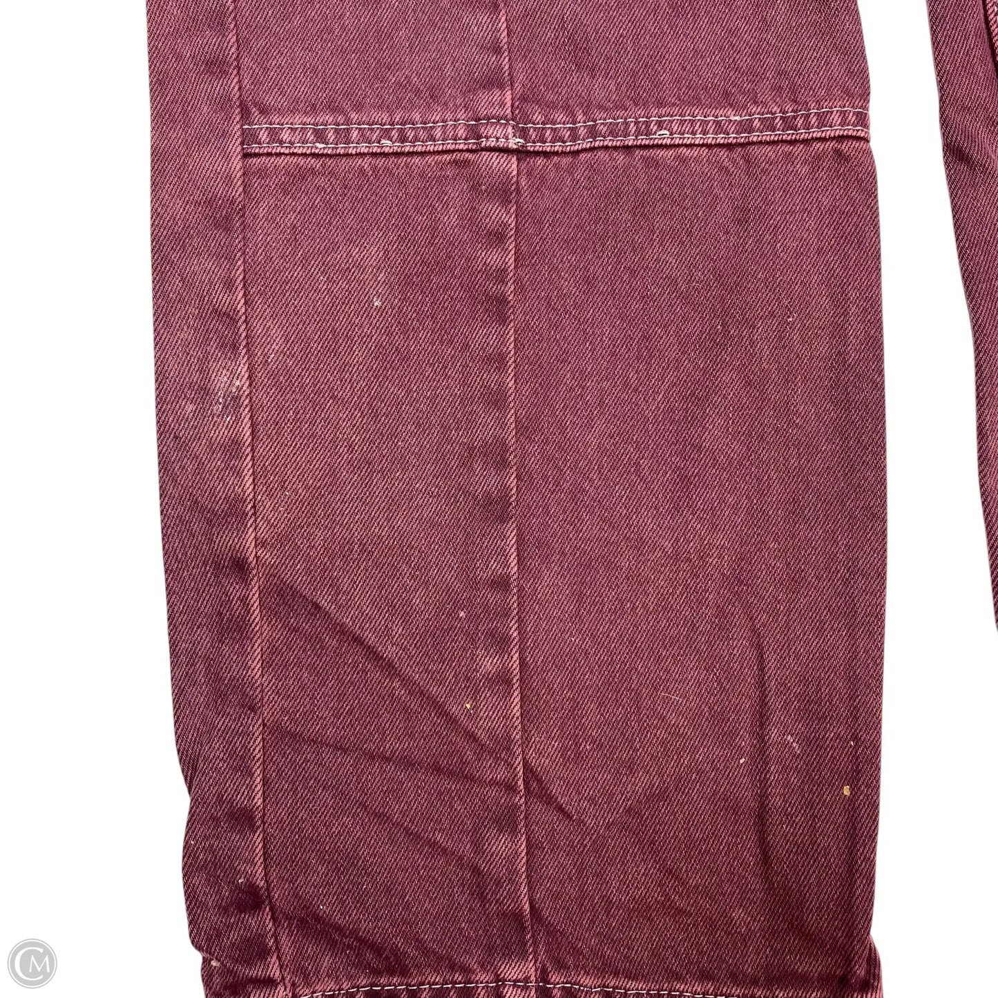 Jeans Straight By Bdg In Purple Denim, Size: 8