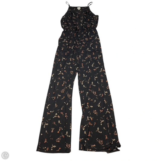 Jumpsuit By Kaleigh In Black, Size: Lp