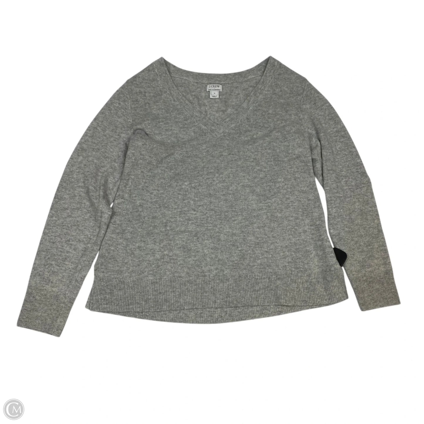 Sweater Cashmere By J. Crew In Grey, Size: M