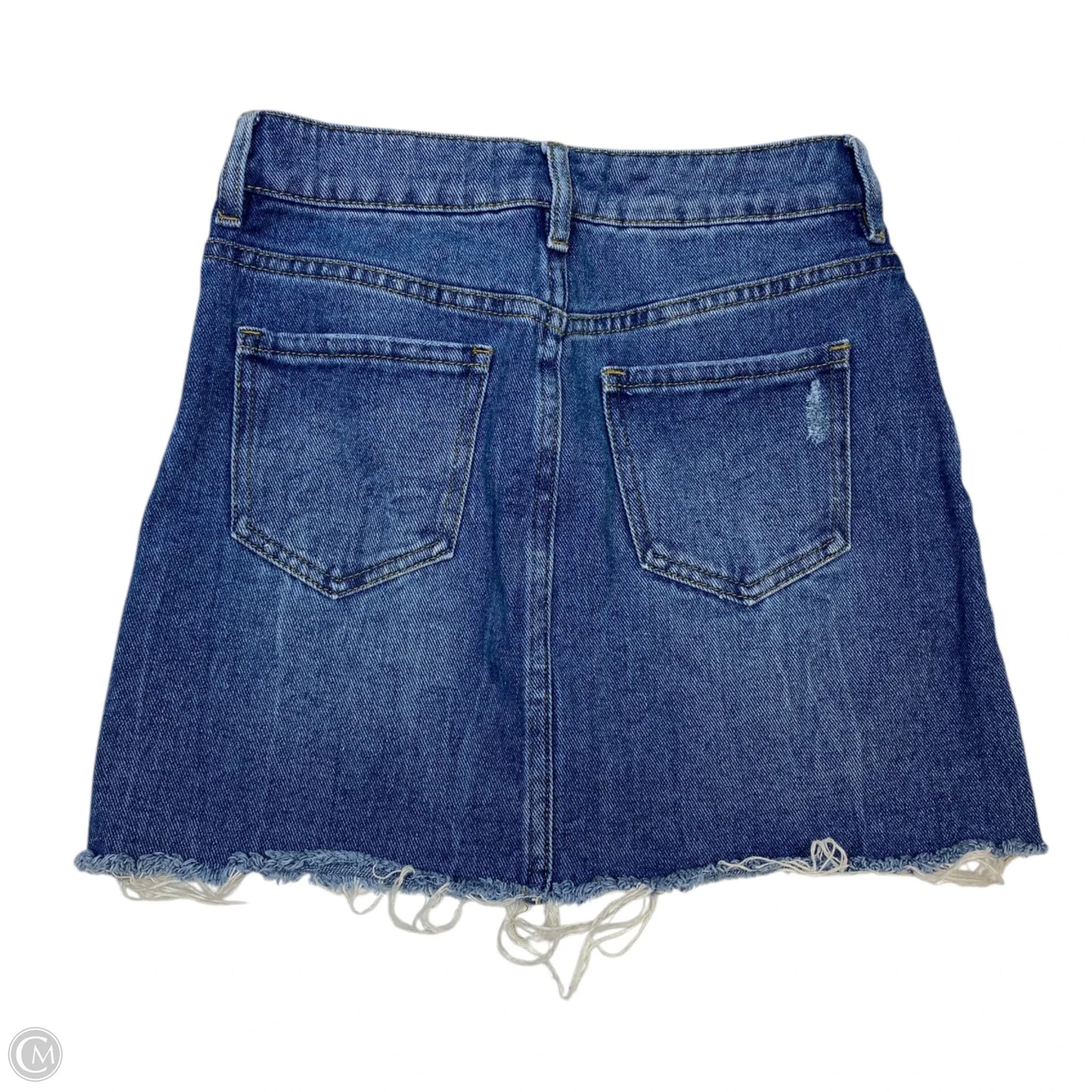 Skirt Mini & Short By Pacsun In Blue Denim, Size: 0