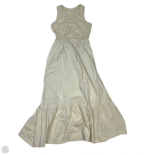 Dress Casual Midi By Gap In Cream, Size: L