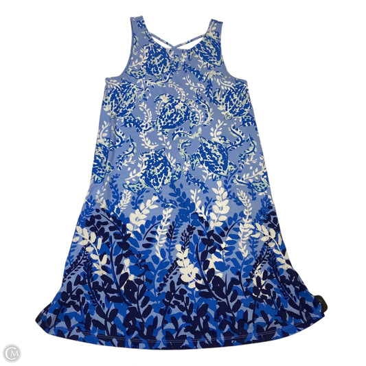 Dress Designer By Lilly Pulitzer In Blue & White, Size: Xs