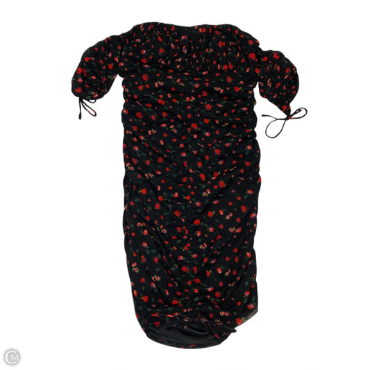 Dress Casual Short By All in Favor In Black & Red, Size: S