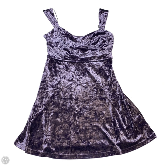 Dress Party Short By Lush In Purple, Size: M