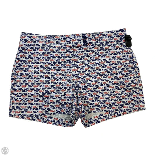 Shorts Designer By Vineyard Vines In Blue Red & White, Size: 6